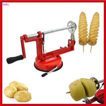 Stainless Steel Twisted Potato Apple Slicer Spiral French Cutter